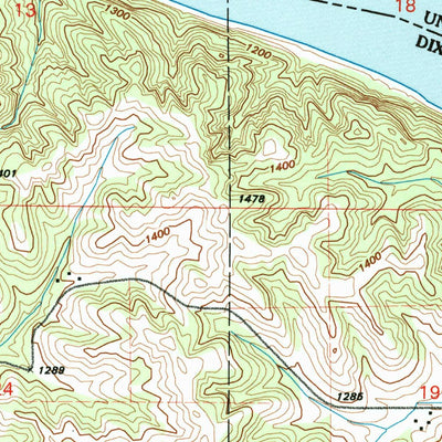 United States Geological Survey Burbank, SD-NE (1994, 24000-Scale) digital map
