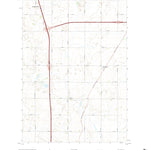 United States Geological Survey Burchinal, IA (2022, 24000-Scale) digital map