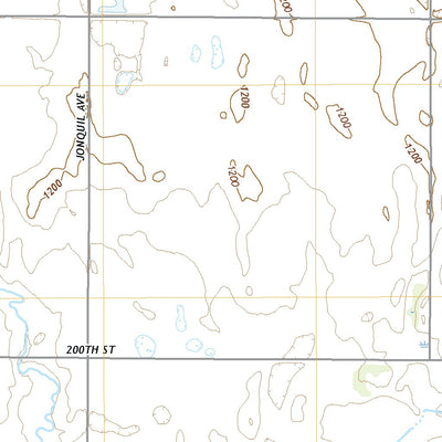 United States Geological Survey Burchinal, IA (2022, 24000-Scale) digital map