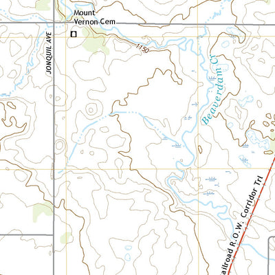 United States Geological Survey Burchinal, IA (2022, 24000-Scale) digital map