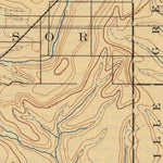 United States Geological Survey Burden, KS (1889, 125000-Scale) digital map