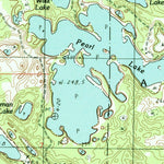 United States Geological Survey Burdickville, MI (1983, 24000-Scale) digital map