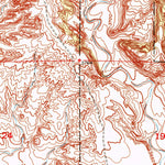 United States Geological Survey Burdock, SD (1950, 24000-Scale) digital map