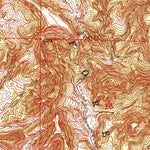 United States Geological Survey Burdock, SD (1950, 24000-Scale) digital map
