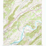 United States Geological Survey Burem, TN (1961, 24000-Scale) digital map