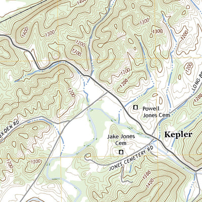 United States Geological Survey Burem, TN (2022, 24000-Scale) digital map