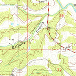 United States Geological Survey Burfordville, MO (1980, 24000-Scale) digital map