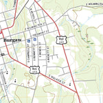 United States Geological Survey Burgaw, NC (2019, 24000-Scale) digital map