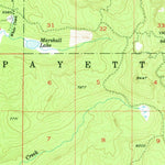 United States Geological Survey Burgdorf, ID (1956, 62500-Scale) digital map