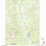 United States Geological Survey Burgdorf, ID (2004, 24000-Scale) digital map