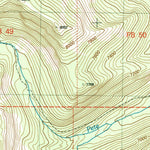 United States Geological Survey Burgdorf, ID (2004, 24000-Scale) digital map