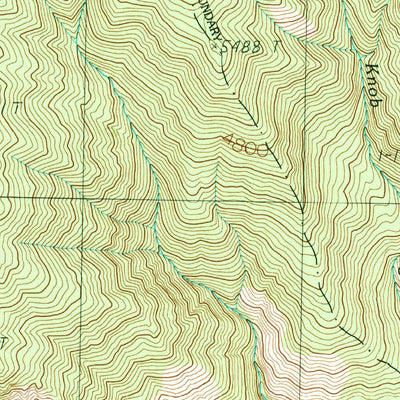 United States Geological Survey Burgdorf Summit, ID (1989, 24000-Scale) digital map