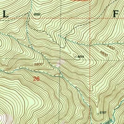 United States Geological Survey Burgdorf Summit, ID (2004, 24000-Scale) digital map