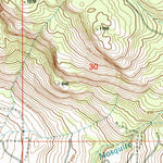 United States Geological Survey Burge Mountain, WA (2001, 24000-Scale) digital map