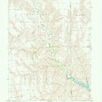 United States Geological Survey Burger Canyon East, NE (1970, 24000-Scale) digital map