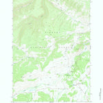 United States Geological Survey Burgess Junction, WY (1964, 24000-Scale) digital map