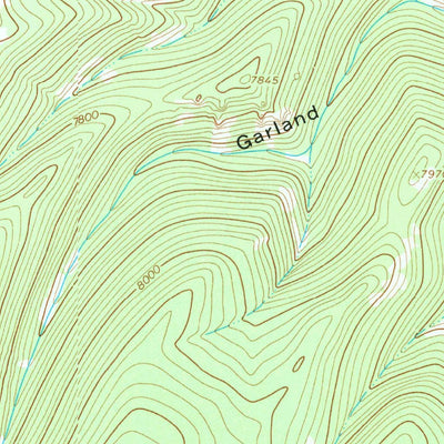 United States Geological Survey Burgess Junction, WY (1964, 24000-Scale) digital map