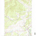United States Geological Survey Burgess Junction, WY (1993, 24000-Scale) digital map