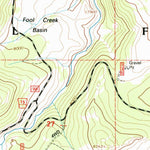 United States Geological Survey Burgess Junction, WY (1993, 24000-Scale) digital map