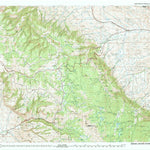 United States Geological Survey Burgess Junction, WY-MT (1970, 100000-Scale) digital map