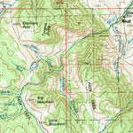 United States Geological Survey Burgess Junction, WY-MT (1970, 100000-Scale) digital map