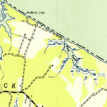 United States Geological Survey Burgess, VA-MD (1953, 24000-Scale) digital map