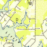 United States Geological Survey Burgess, VA-MD (1953, 24000-Scale) digital map