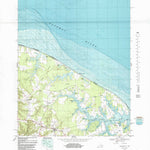 United States Geological Survey Burgess, VA-MD (1968, 24000-Scale) digital map