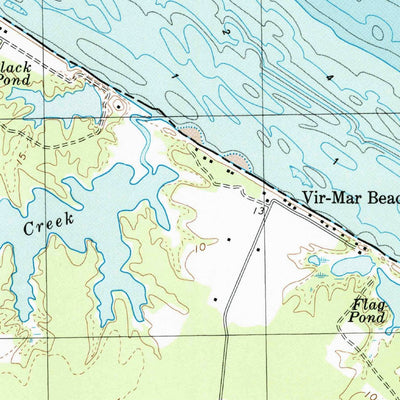 United States Geological Survey Burgess, VA-MD (1968, 24000-Scale) digital map