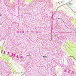 United States Geological Survey Burgettstown, PA (1954, 24000-Scale) digital map