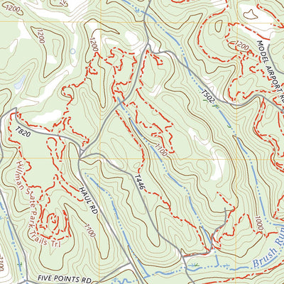 United States Geological Survey Burgettstown, PA (2023, 24000-Scale) digital map