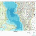 United States Geological Survey Burien, WA (1983, 25000-Scale) digital map