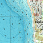United States Geological Survey Burien, WA (1983, 25000-Scale) digital map