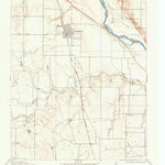 United States Geological Survey Burkburnett, TX-OK (1915, 24000-Scale) digital map