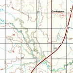 United States Geological Survey Burkburnett, TX-OK (1985, 100000-Scale) digital map