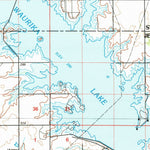 United States Geological Survey Burkburnett, TX-OK (1985, 100000-Scale) digital map