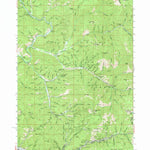 United States Geological Survey Burke, ID-MT (1957, 62500-Scale) digital map