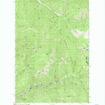 United States Geological Survey Burke, ID-MT (1985, 24000-Scale) digital map