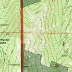 United States Geological Survey Burke, ID-MT (1996, 24000-Scale) digital map