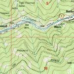 United States Geological Survey Burke, ID-MT (1996, 24000-Scale) digital map