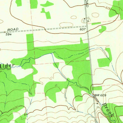 United States Geological Survey Burke, NY (1964, 24000-Scale) digital map