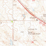 United States Geological Survey Burke, SD (1964, 24000-Scale) digital map