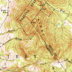 United States Geological Survey Burke, VT (1951, 62500-Scale) digital map