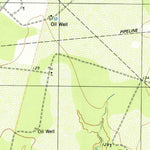 United States Geological Survey Burkes Ridge, TX (1979, 24000-Scale) digital map