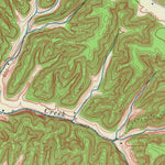 United States Geological Survey Burkesville, KY (1953, 24000-Scale) digital map