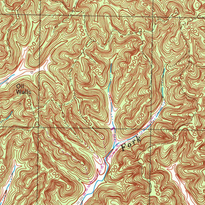 United States Geological Survey Burkesville, KY (1978, 24000-Scale) digital map