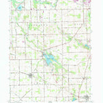 United States Geological Survey Burket, IN (1961, 24000-Scale) digital map