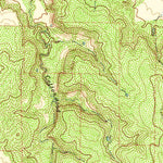 United States Geological Survey Burkett, TX (1960, 24000-Scale) digital map
