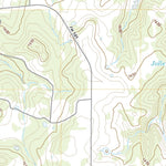 United States Geological Survey Burkett, TX (2022, 24000-Scale) digital map