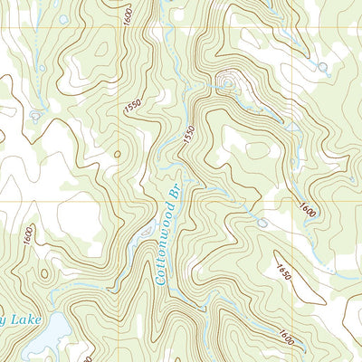 United States Geological Survey Burkett, TX (2022, 24000-Scale) digital map